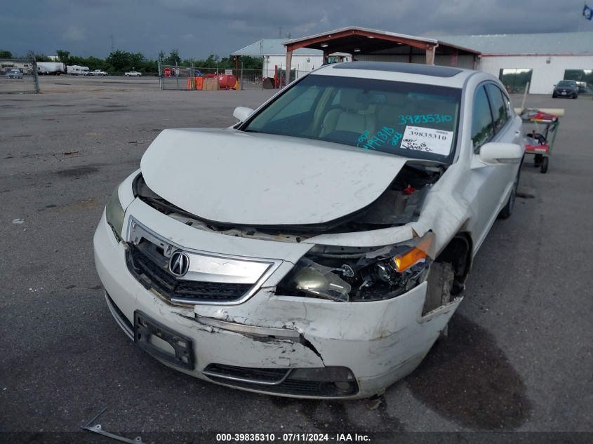 2013 Acura Tl 3.5 VIN: 19UUA8F50DA008195 Lot: 39835310