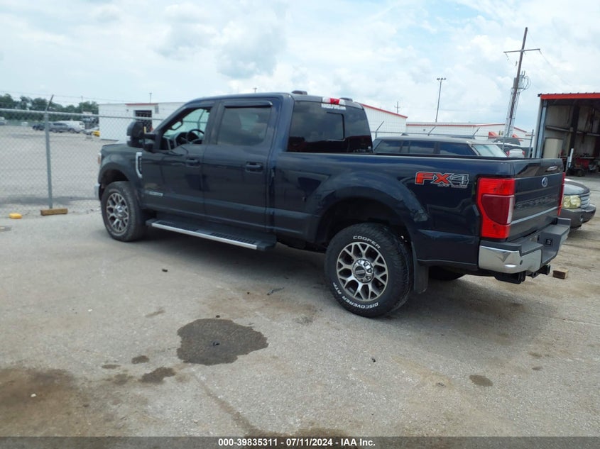 2021 Ford F-250 Lariat VIN: 1FT7W2BT0MEC26547 Lot: 39835311