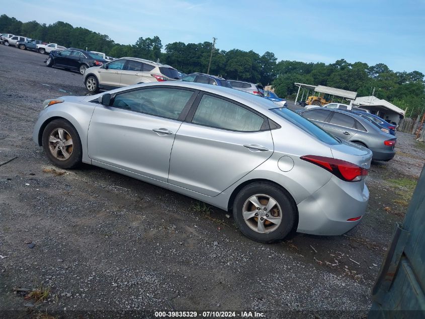 5NPDH4AE2EH482699 | 2014 HYUNDAI ELANTRA