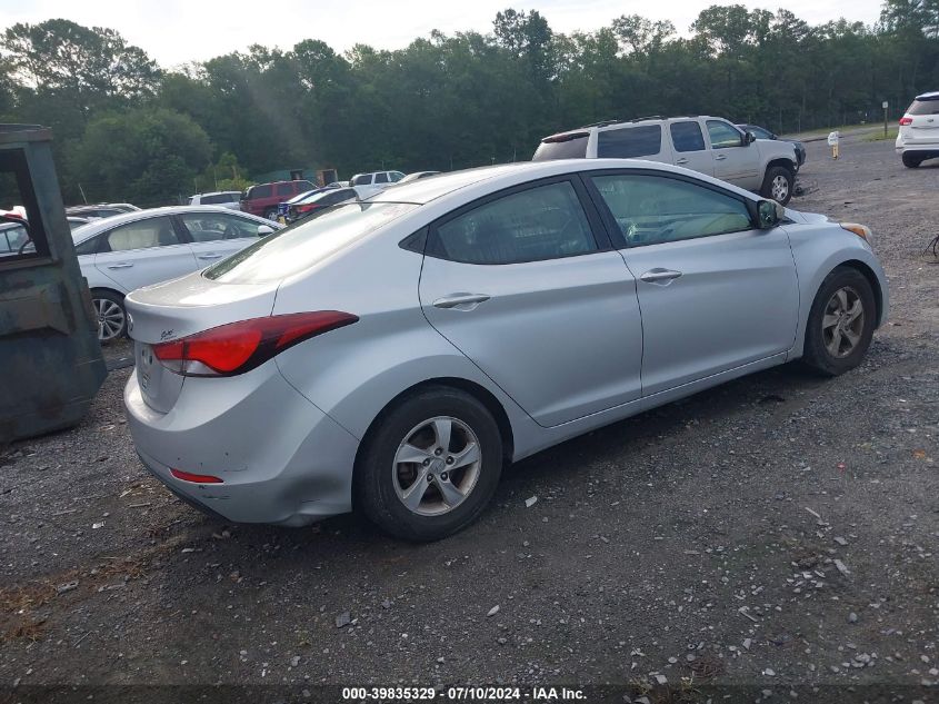 5NPDH4AE2EH482699 | 2014 HYUNDAI ELANTRA