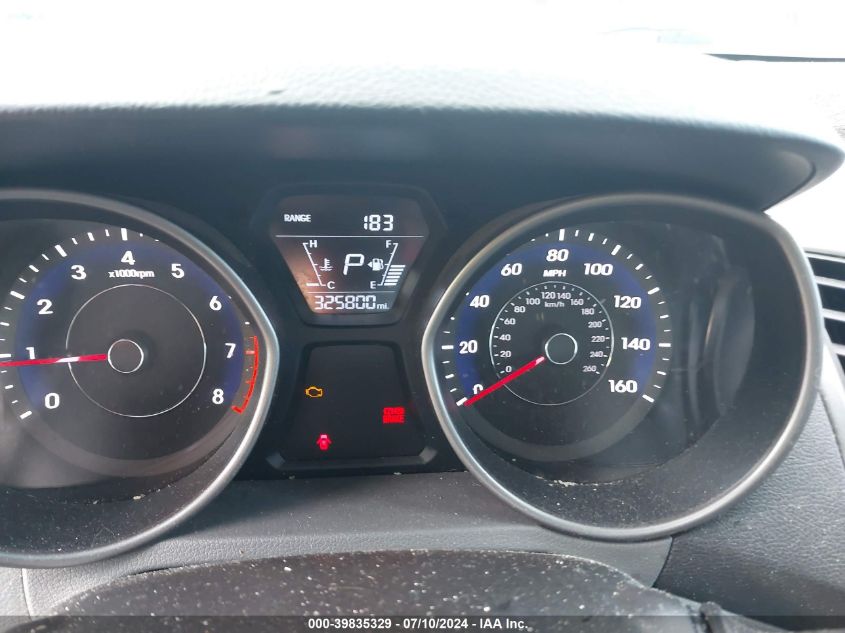 2014 Hyundai Elantra Se VIN: 5NPDH4AE2EH482699 Lot: 39835329