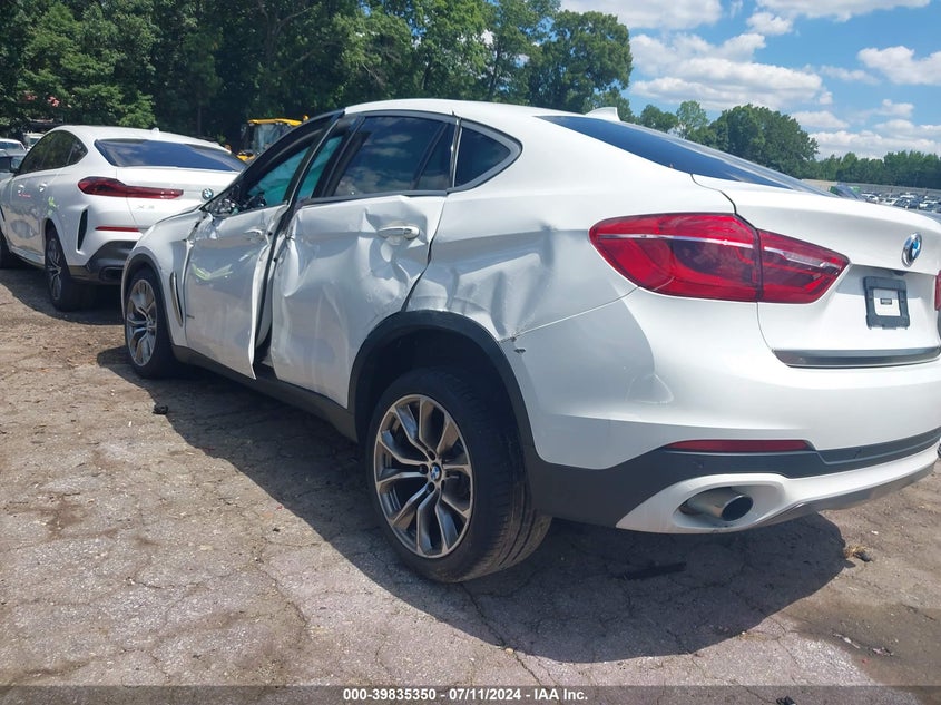 2017 BMW X6 Sdrive35I VIN: 5UXKU0C35H0G69123 Lot: 39835350