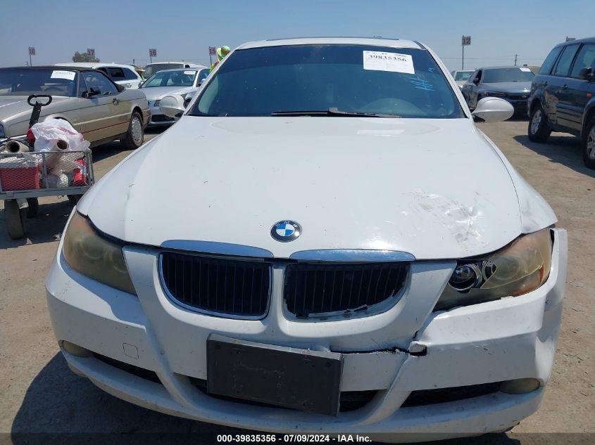 2007 BMW 328I VIN: WBAVA33547KX77482 Lot: 39835356