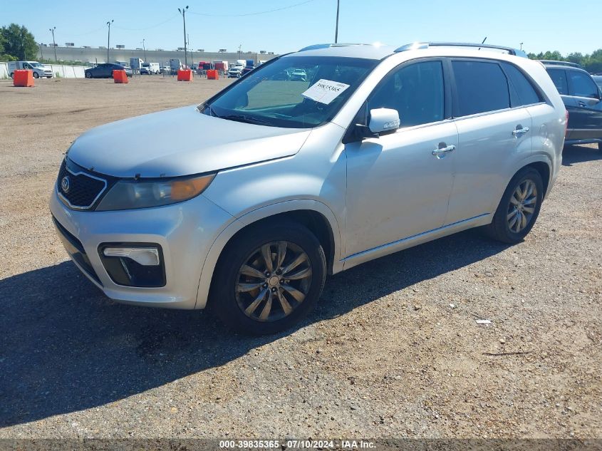 5XYKW4A25CG229819 2012 Kia Sorento Sx V6
