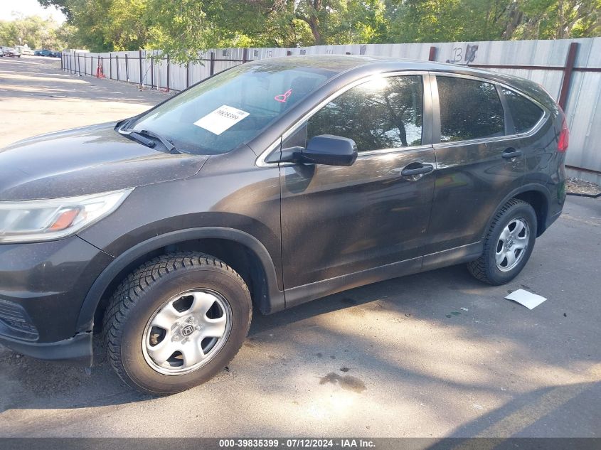 2015 HONDA CR-V LX - 2HKRM4H30FG621817