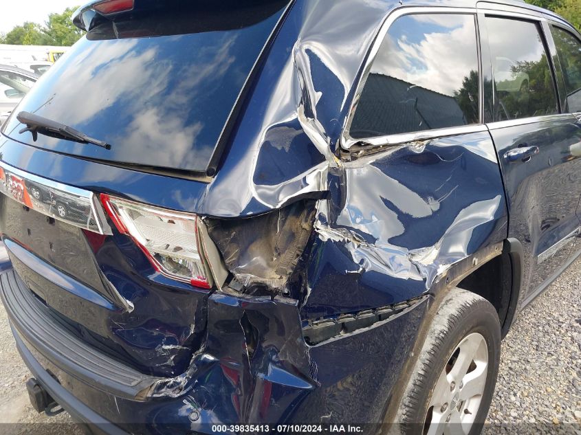 2012 Jeep Grand Cherokee Laredo VIN: 1C4RJFAG4CC296890 Lot: 39835413