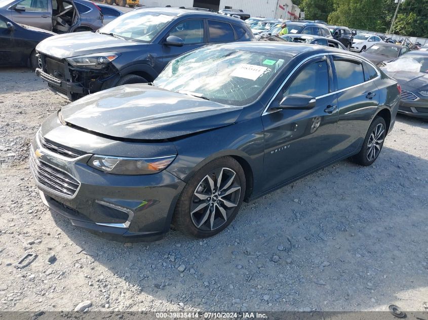 2018 Chevrolet Malibu Lt VIN: 1G1ZD5STXJF237568 Lot: 39835414