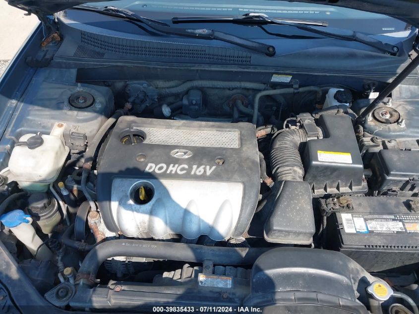 5NPEU46C16H077829 2006 Hyundai Sonata Gls