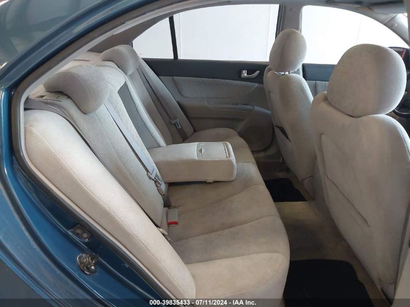 5NPEU46C16H077829 2006 Hyundai Sonata Gls