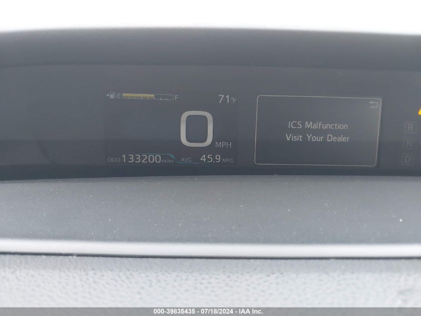 2017 Toyota Prius Two VIN: JTDKBRFU2H3571498 Lot: 39835435