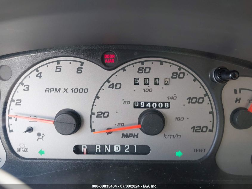 2003 Ford Ranger Edge/Tremor/Xl/Xlt VIN: 1FTYR14V23PA30701 Lot: 39835434