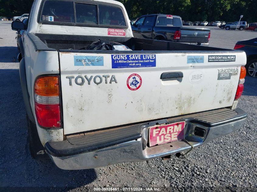2003 Toyota Tacoma VIN: 5TEWM72N83Z285535 Lot: 39835461