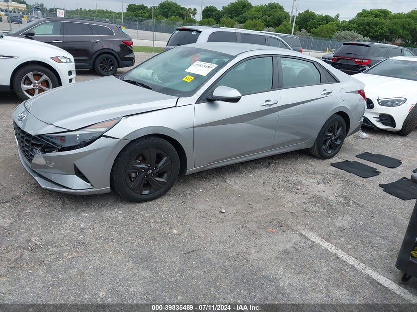 VIN 5NPLM4AGXNH059846 2022 HYUNDAI ELANTRA SEL