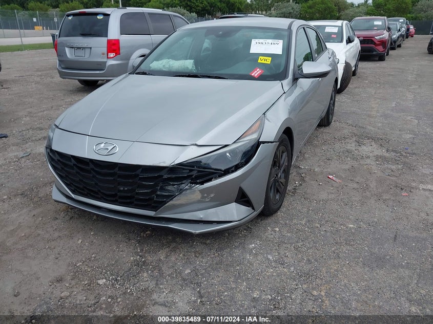 VIN 5NPLM4AGXNH059846 2022 HYUNDAI ELANTRA SEL