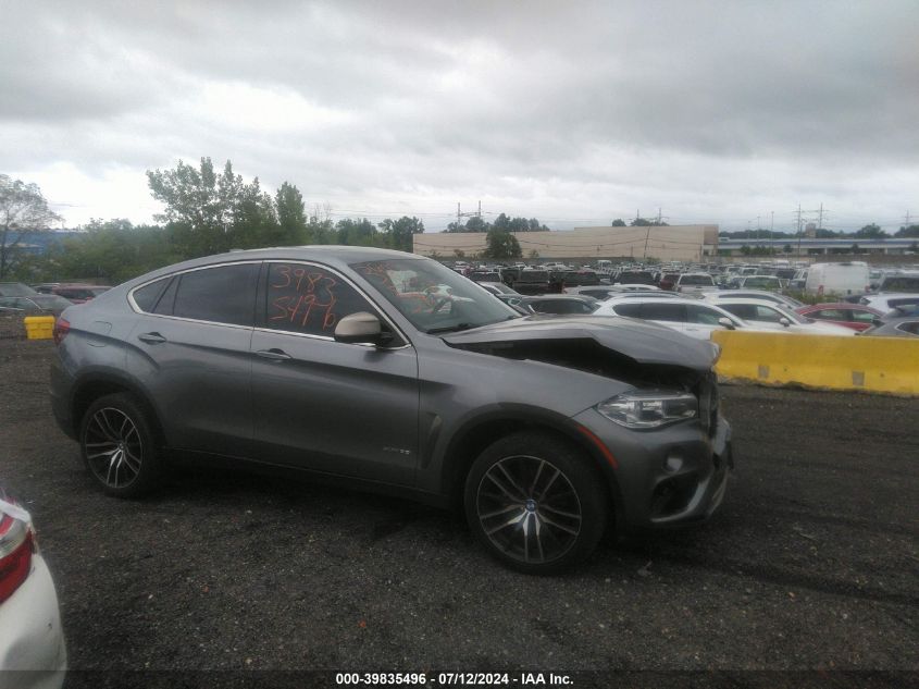 2017 BMW X6 xDrive35I VIN: 5UXKU2C33H0U29853 Lot: 39835496