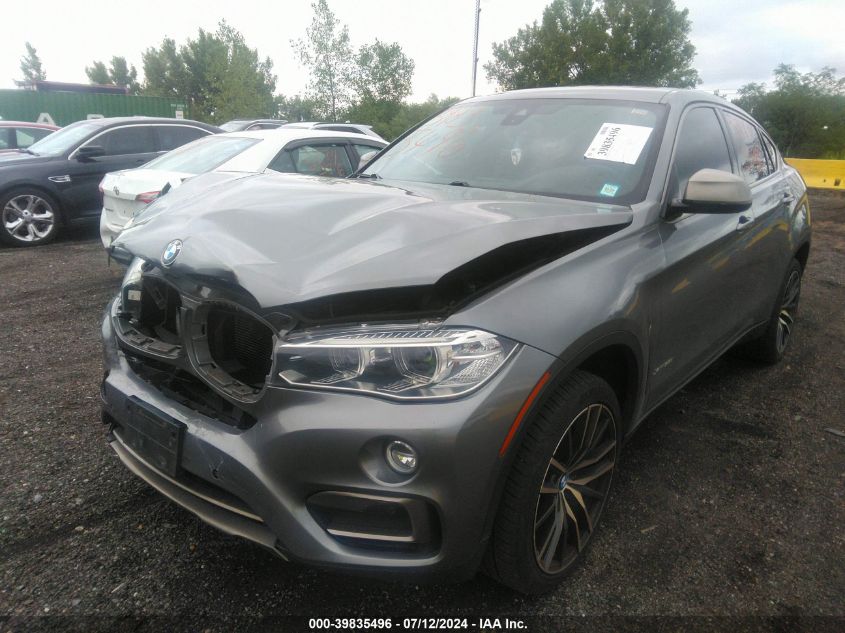 2017 BMW X6 xDrive35I VIN: 5UXKU2C33H0U29853 Lot: 39835496