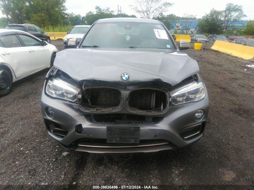 2017 BMW X6 xDrive35I VIN: 5UXKU2C33H0U29853 Lot: 39835496