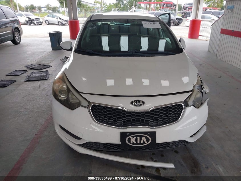 2016 KIA FORTE LX - KNAFK4A63G5587528