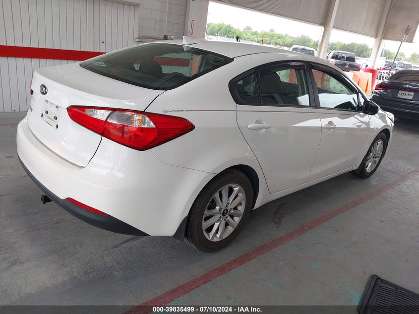 2016 KIA FORTE LX - KNAFK4A63G5587528