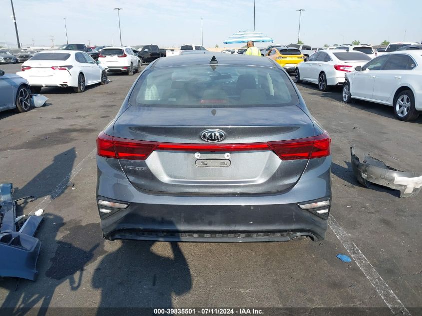 2020 Kia Forte Lxs VIN: 3KPF24AD8LE249347 Lot: 39835501