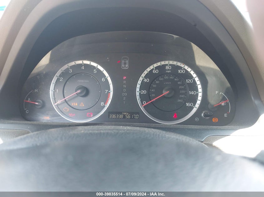 2010 Honda Accord 2.4 Ex-L VIN: 1HGCP2F89AA173661 Lot: 39835514