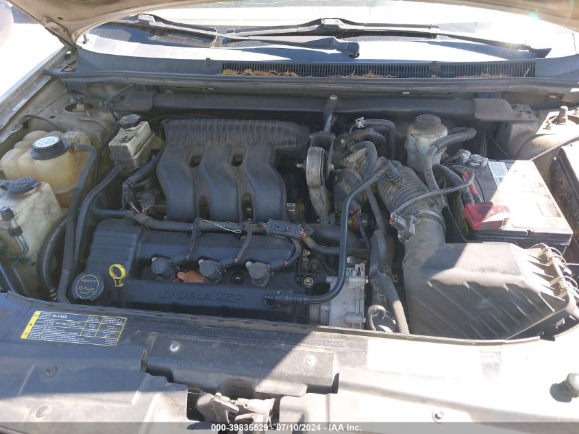 2007 Ford Five Hundred Sel VIN: 1FAHP24167G125699 Lot: 39835529