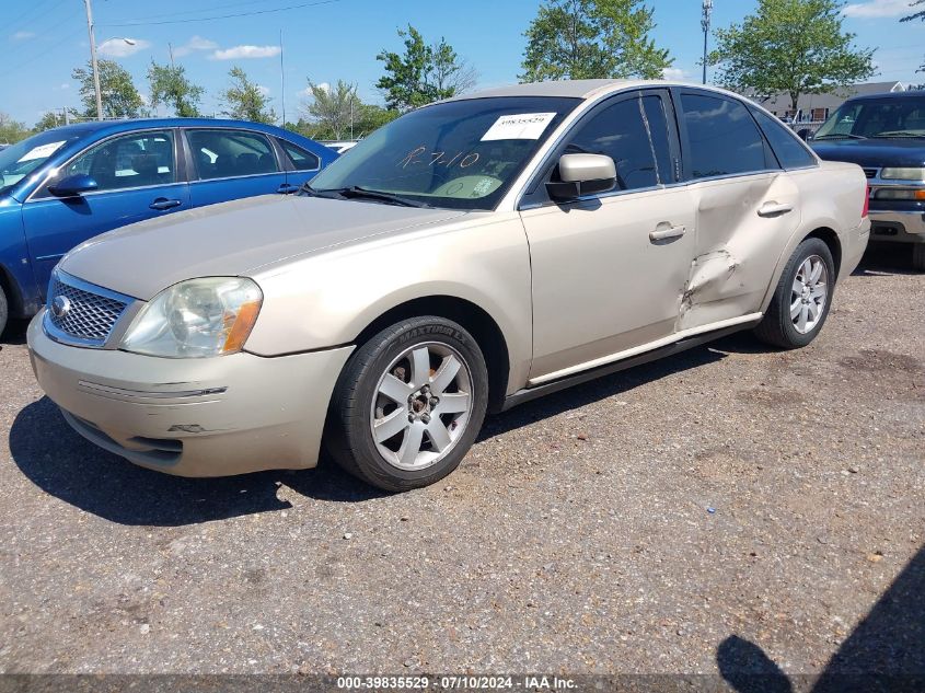 2007 Ford Five Hundred Sel VIN: 1FAHP24167G125699 Lot: 39835529