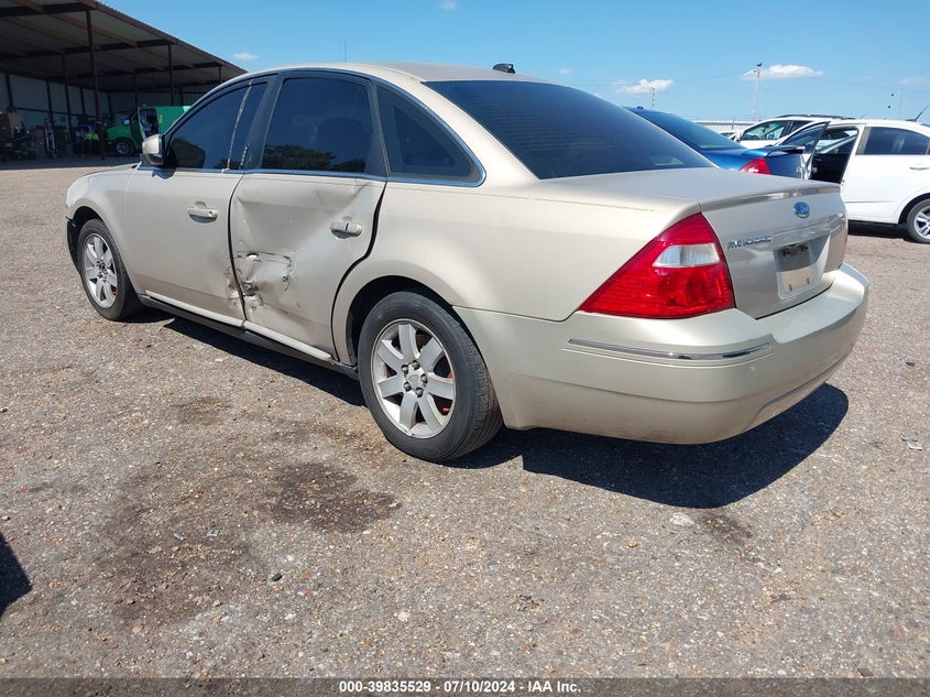 2007 Ford Five Hundred Sel VIN: 1FAHP24167G125699 Lot: 39835529