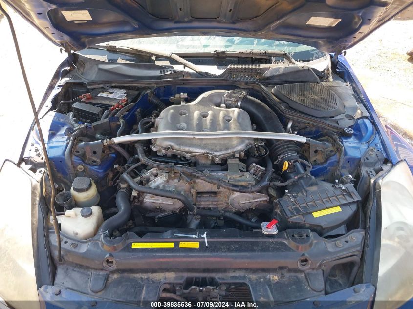 2005 Nissan 350Z Enthusiast VIN: JN1AZ34D85M602124 Lot: 39835536