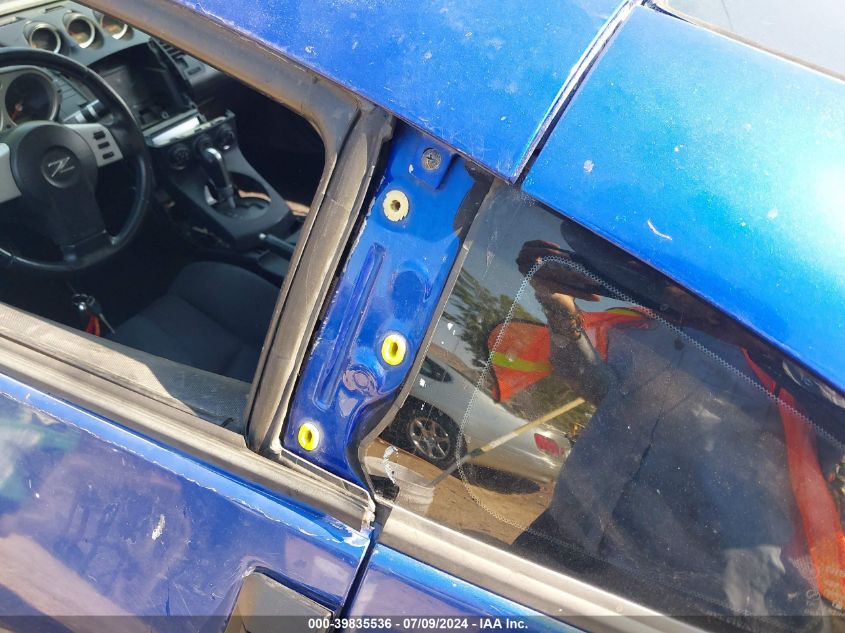 2005 Nissan 350Z Enthusiast VIN: JN1AZ34D85M602124 Lot: 39835536