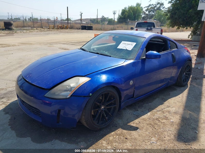 2005 Nissan 350Z Enthusiast VIN: JN1AZ34D85M602124 Lot: 39835536