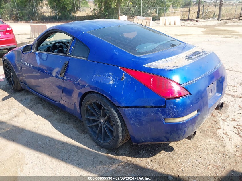2005 Nissan 350Z Enthusiast VIN: JN1AZ34D85M602124 Lot: 39835536
