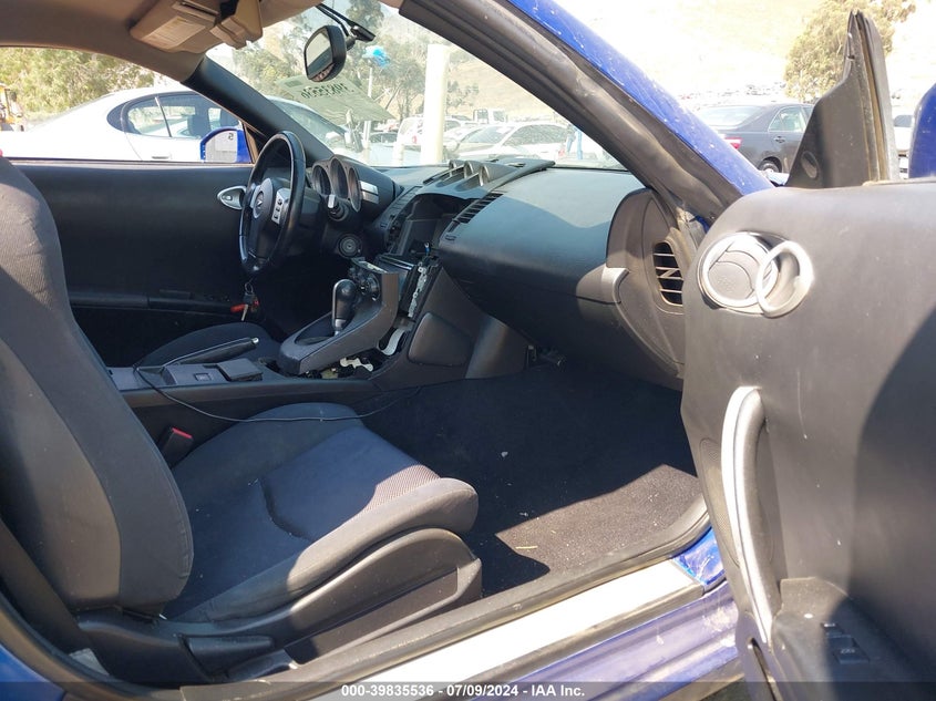 2005 Nissan 350Z Enthusiast VIN: JN1AZ34D85M602124 Lot: 39835536