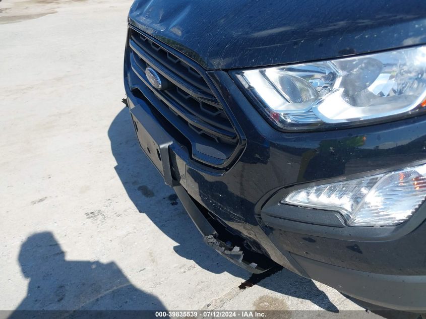 2022 Ford Ecosport S VIN: MAJ6S3FL1NC464031 Lot: 39835539