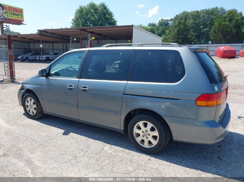 2002 Honda Odyssey Ex VIN: 5FNRL18612B023353 Lot: 39835560