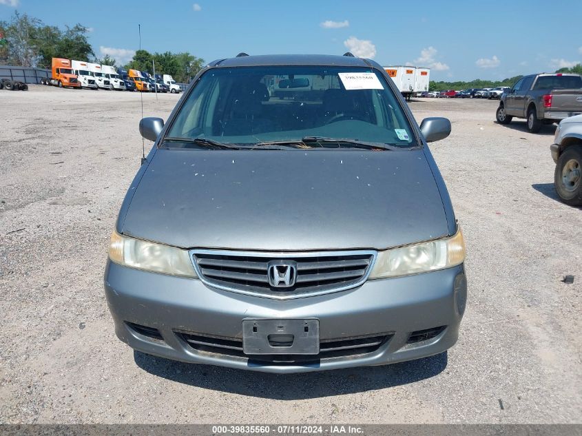 2002 Honda Odyssey Ex VIN: 5FNRL18612B023353 Lot: 39835560