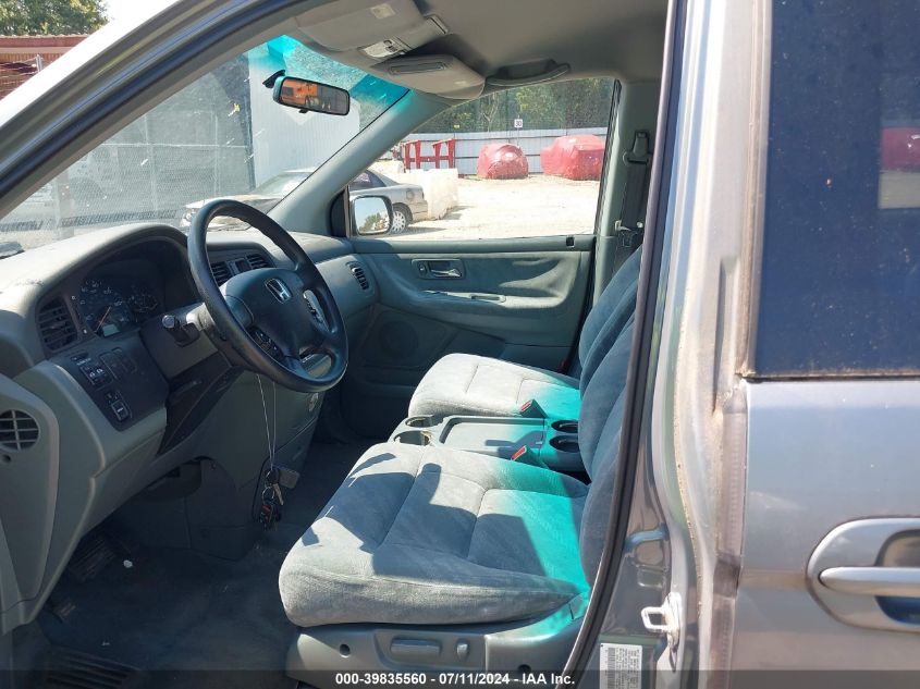 2002 Honda Odyssey Ex VIN: 5FNRL18612B023353 Lot: 39835560