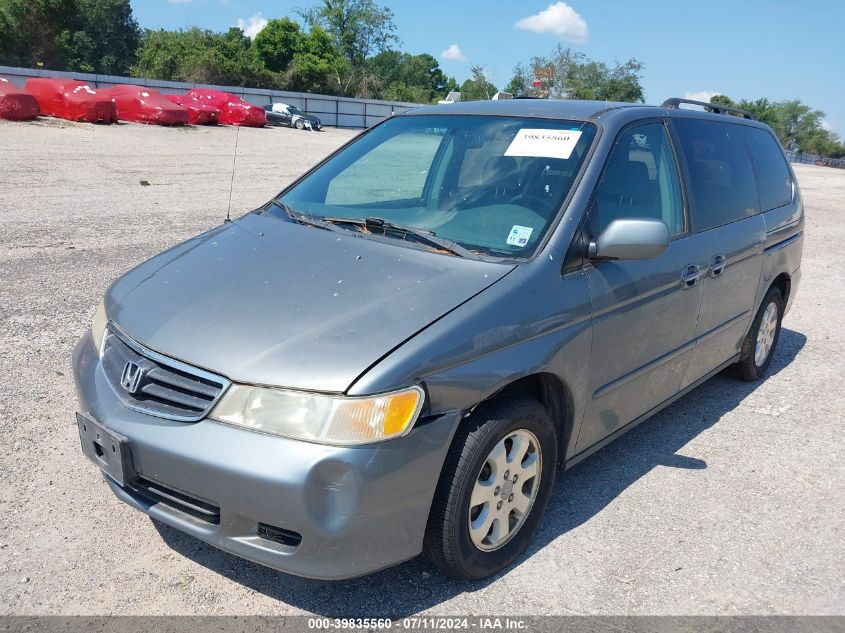 2002 Honda Odyssey Ex VIN: 5FNRL18612B023353 Lot: 39835560