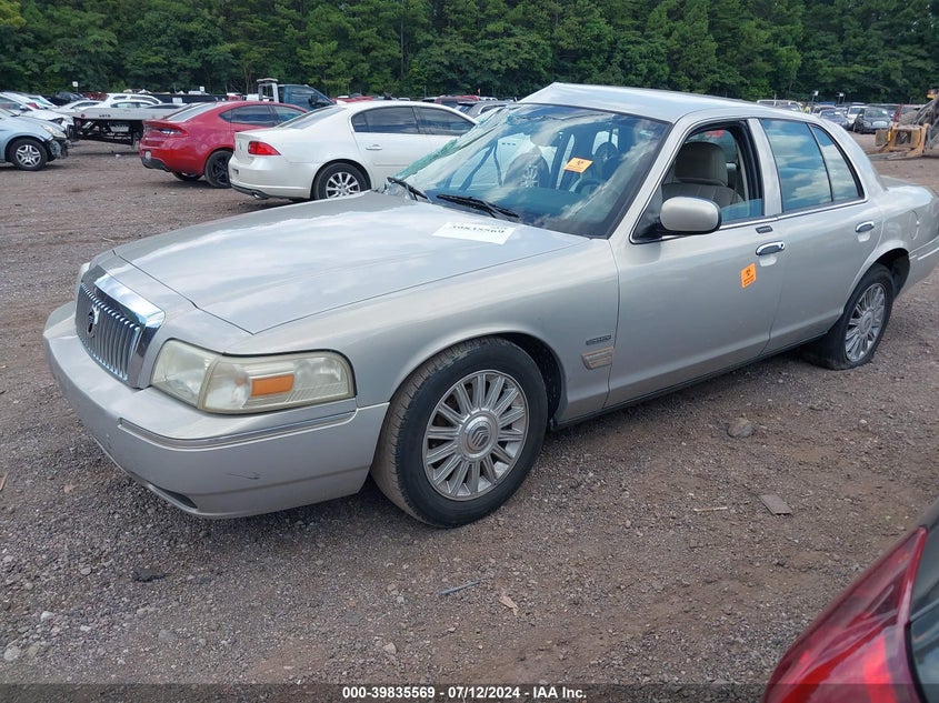 Vin: 2mebm7fv8ax614577, lot: 40322335, mercury grand marquis ls (fleet only) 20102