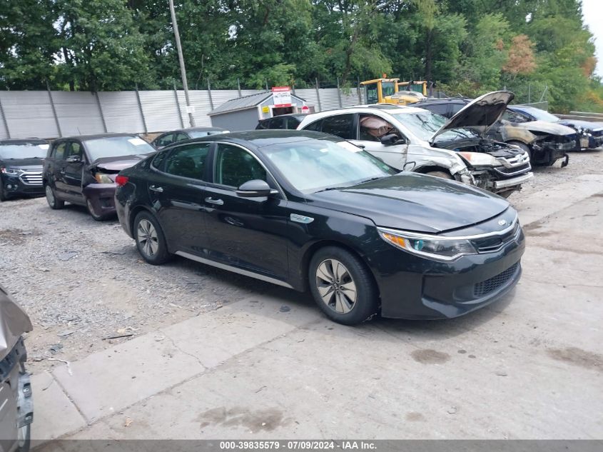 KNAGT4LE6H5009544 | 2017 KIA OPTIMA HYBRID