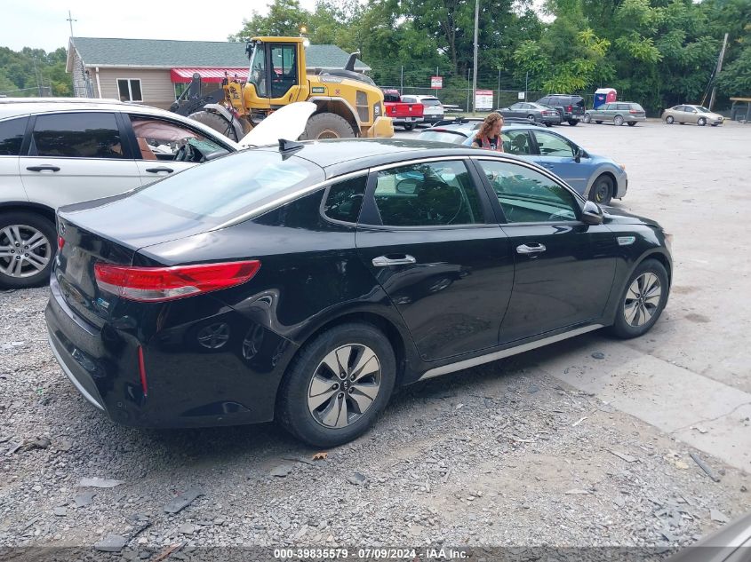 KNAGT4LE6H5009544 | 2017 KIA OPTIMA HYBRID