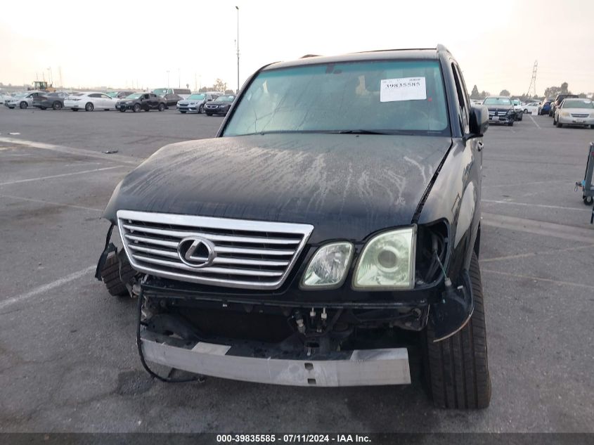 2006 Lexus Lx 470 VIN: JTJHT00W964019319 Lot: 39835585