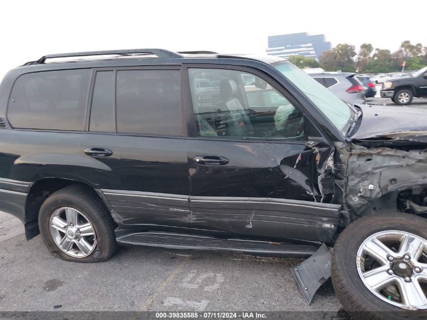 2006 Lexus Lx 470 VIN: JTJHT00W964019319 Lot: 39835585