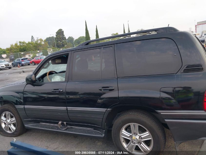 2006 Lexus Lx 470 VIN: JTJHT00W964019319 Lot: 39835585