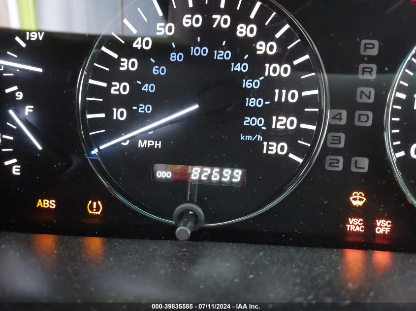 2006 Lexus Lx 470 VIN: JTJHT00W964019319 Lot: 39835585