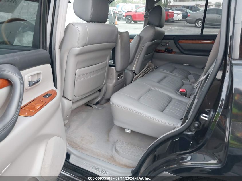 2006 Lexus Lx 470 VIN: JTJHT00W964019319 Lot: 39835585