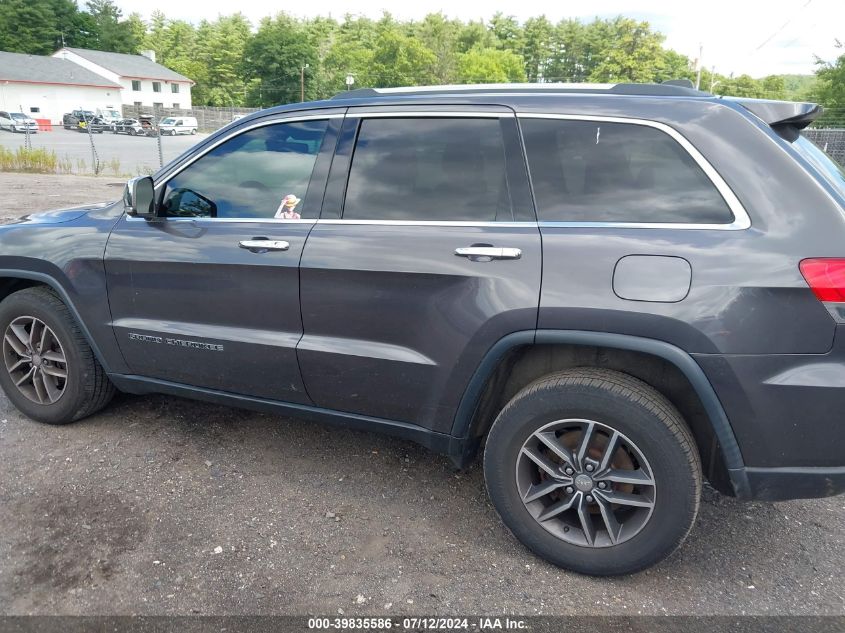 2017 Jeep Grand Cherokee Limited 4X4 VIN: 1C4RJFBG7HC706233 Lot: 39835586