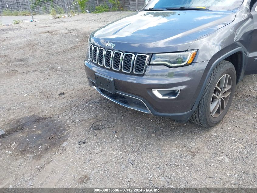 2017 Jeep Grand Cherokee Limited 4X4 VIN: 1C4RJFBG7HC706233 Lot: 39835586