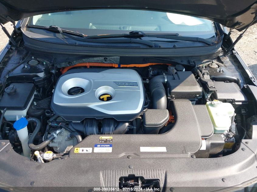 2016 Hyundai Sonata Hybrid Se VIN: KMHE24L17GA036120 Lot: 39835612