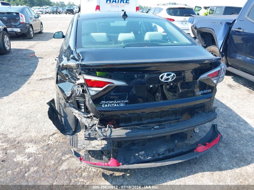 2016 Hyundai Sonata Hybrid Se VIN: KMHE24L17GA036120 Lot: 39835612